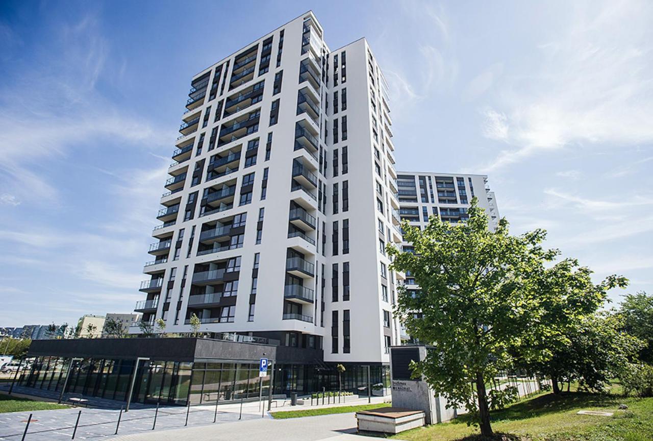 غدانسك Baltic Premium Apartment Z Klimatyzacja Zaspa Vvita المظهر الخارجي الصورة